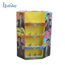 Larga vida Durable 4 lados promocionales Candy Display Rack